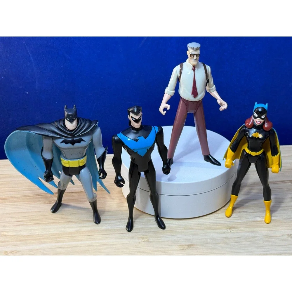 Batman The New Batman Adventures Action Figure Lot Nightwing Batgirl Gordon